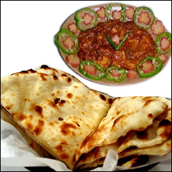 "Butter Naans - 6 nos. , Paneer Butter Masala - 1 plate - Click here to View more details about this Product